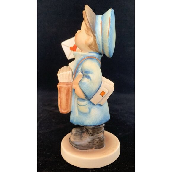 Hummel Postman Boy Figurine TMK2 Full Bee 119 Western Germany 5.25" Mailman - Picture 2 of 10